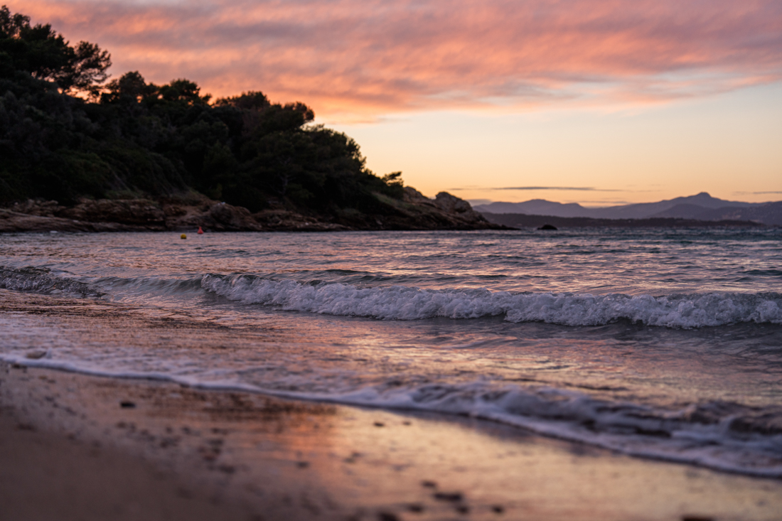 tramonto su porquerolles